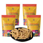 THE STATE PLATE Chakli Sticks | Murukku | Crispy Tea Snack | Namkeen| 4 Pack (125 Gram Each)