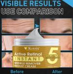 KURAIY Pure 5 Seconds Retinol Anti-Wrinkle Cream Instant Anti Aging Firming Lifting Fade Fine Line Face Cream Moisturizing Nourish Skin Care