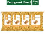 Trinetra Dana Methi 1 kg (250g X 4 Pack) Fenugreek Seeds