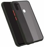 Rawat Samsung Galaxy A11 Black Silicon Shock Proof Back Cover