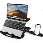 Striff Adjustable Laptop Stand for Laptops (Black)