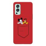 Mobiera Pocket Mouse Design Printed Back Cover Case For Oneplus Nord 2