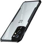COBERTA Back Cover for OnePlus 9RT Back Cover Case - Black Transparent