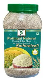 Pothigai Natural-Traditional Kuthiraivali Rice 1kg | Kuthiraivali Rice |Barnyard millet|100% Natural