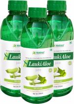 Madren Healthcare Lauki Aloe Vera Juice, 1 L Each (Pack Of 3)