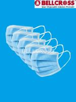 BELLCROSS FACE MASK 3PLY - LOOP -100 Pcs Pack - BLUE