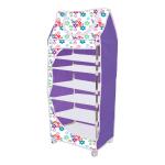 BABY HUT-4-A6-WHEEL-Mini Flower Print Purple