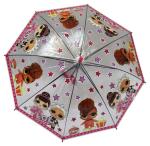 CHAATEWALA Pink Cartoon Printed Random Colors Surprise Umbrella (68 x 86 x 5 cm)