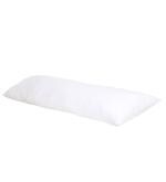 PAPAYA Microfiber Full Body Long Pillow Polyester Fibre, Stripes Pregnancy Pillow Pack of 1 (White)