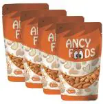 Ancy Gurbandi Almonds 1 kg (4 X 250 g)| High in fiber & Boost Immunity |Badam | Almonds |Dry fruits |