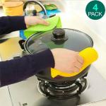 BREATHLESS Round Silicone Hot Pot Holder Mat Heat Resistant Disc Pads Kitchen Insulation Anti-Slip Coasters Dining Table Mat (Pack of 3, Multicolor)