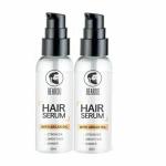 Beardo Hair Serum (Pack of 2) | serum for men | Serum for hair smoothing | Argan Oil & Almod Oil | Adds Shine | Daily use| For All Hair Type