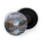 Dhcrafts Multicolor Metal Yosemite D2 Printed Fridge Magnet, 5.8 Cm