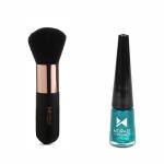 Moraze Combo Pack Of Glitter Eyeliner With Makeup Brush
