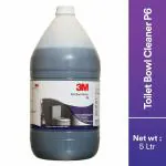 3M Professional P6 Toilet Bowl Cleaner, Cleaning High Viscosity for Toilet Bowl, Urinate Bowl, All Ceramic Surface, Fast & Easy Application, Clean & Sanitize with Refreshing Fragrance - 5L, Pack of 1