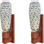 Afast Chimney Shape LED Sconce Wall Lamp/ Light, (Set Of Two)-GH14####Home decore####Wall Lamp###Lamp cover