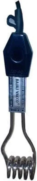 BAJAJ VACCO, IR-03, 2000W Electric Immersion Water Heater Rod (Copper), Black