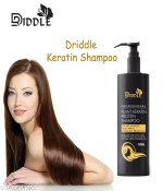 DRIDDLE Professional Plant Keratin Protein Shampoo - No Sulfates, No Parabens, High Foaming Formula for Dry, Frizzy Hair ( 200ml