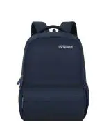 American Tourister Lex Style 01, 31 Liters Navy Blue Unisex College/Office Laptop Backpack with Front Organizer