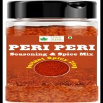 SaraEarth Peri Peri Powder Seasoning |Hot Piri piri Mix with Smoked Paprika,Herbs &Spices|Add On Popcorn French fries,Pasta, Noodles, Chips, Chiken 100 grm