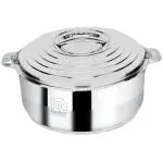 NanoNine Double Wall Insulated Stainless Steel Casserole 1.4 L with Steel Lid