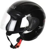 Noax Black Open Face Size Motorbike Helmet For Size Men And Women Pvc Size M