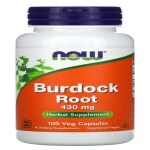 NOW Foods, Burdock Root, 430 mg, 100 Veg Capsules