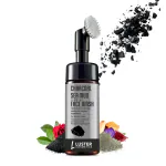 Luster Cosmetics Charcoal Sea Mud Foaming Face Wash| Provides Instant Glow - 100ml