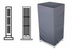 The Furnishing Tree Polyester Butterfly Eco Smart Plus 25 L Tower Air Cooler Cover Grey