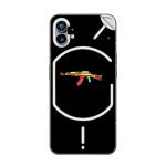 GADGETSWRAP Printed Vinyl Skin Sticker for Nothing 1 - AK 47 Colors