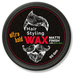NATUALLY Ultra Hold Hair Styling Wax For Men 50g