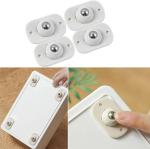 See Inside Self Adhesive Mini Swivel Casters Wheels (4 Pic) Standard Screwdriver Set (Pack Of 4)