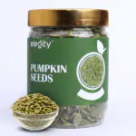 Elegity Pumpkin Seeds - Nutrient-Packed Snack | Healthy Plant-Based Diet | Premium Keto Seeds with Fiber & Protein | Ideal for Weight Management | All-Day Snacking | Fresh and Crunchy