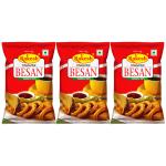 Chana Dal Besan Tasty & Healthy Besan pure Hygienic Besan 1kg Combo Pack (1kg + 1kg + 1kg)