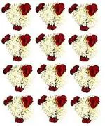 Dazz Look Hair Mogra with Rose Scented Rubber Band Gajra for Women & Girls, Pack of 12