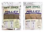 Kwik Snack Combo Pack of 2 - Kodo & Foxtail Millets Unpolished Pouch(400 GM Each)