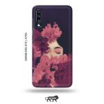 Tweakymod Printed Shy Girl Back Cover For Samsung A70, A70S
