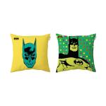 Batman Original Cushion Cover Set,Digital Printed Cushion Cover,Pack of 2, 12 X 12 Inch