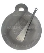 NAAYAGI - PURE AND HEALTHY - HEAVY WEIGHT - IRON TAWA FOR DOSA, ROTI - 30 CM / 12 INCH, 6 MM THICK, CONCAVE DESIGN