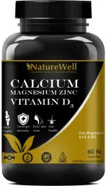 Naturewell Ultra Calcium With Mag Zinc And Vit D3, 60 Tablets Each (Pack Of 2)