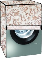 Delideal Washing machine cover fit most Samsung 7 Kg Front Load J Series WW71J42E0BX (Water-Dustproof Cover/Printed/Article DDWM20)