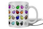 Get Fatang Multicolor 1 Imposter Among Us Game Collection Printed Ceramic Coffee Mug 350 ml