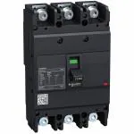 Schneider Electric Circuit Breaker EasyPact EZC MCCB EZC250F TMD 200A 3 Pole 3d