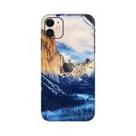 GADGETSWRAP Printed Vinyl Skin Sticker for Apple iPhone 11 - Yosemite National Park Winter Landscape