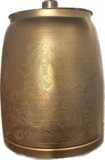 13 NAKSI Litre Gold Copper Matka,Copper Tank,Copper Water Dispenser,Copper Utensils,Copper Pot