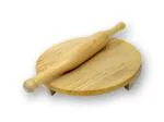 Arman Spoons Yellow Wood Polpat-Roti Roller (Pack Of 2)