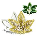 Hasthip White Silicone Leaf Maple Resin Mold Weed Ashtray Molds Tray Ideal