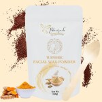 Bluejack Turmeric Face Hair Removal for Women, Wax Powder for Hair Removal Powder (100 g)