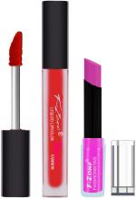 OUR BEAUTY Red Lipstick Long Lasting Creamy Matte Lipstick And Liquid Matte Lipstick 42, 4 G