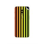 GADGETSWRAP Printed Vinyl Skin Sticker for OnePlus 6T - dark rainbow